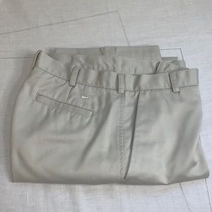 EUC Nike Khaki Golf Pants 34x32